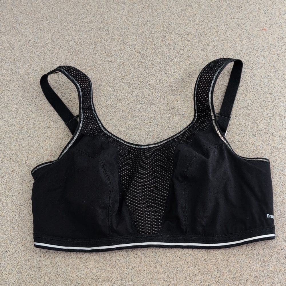 Freya Force Bra, Crop Top Soft Cup, Black, New, UK Size 34G US Sz 34I - Picture 2 of 12